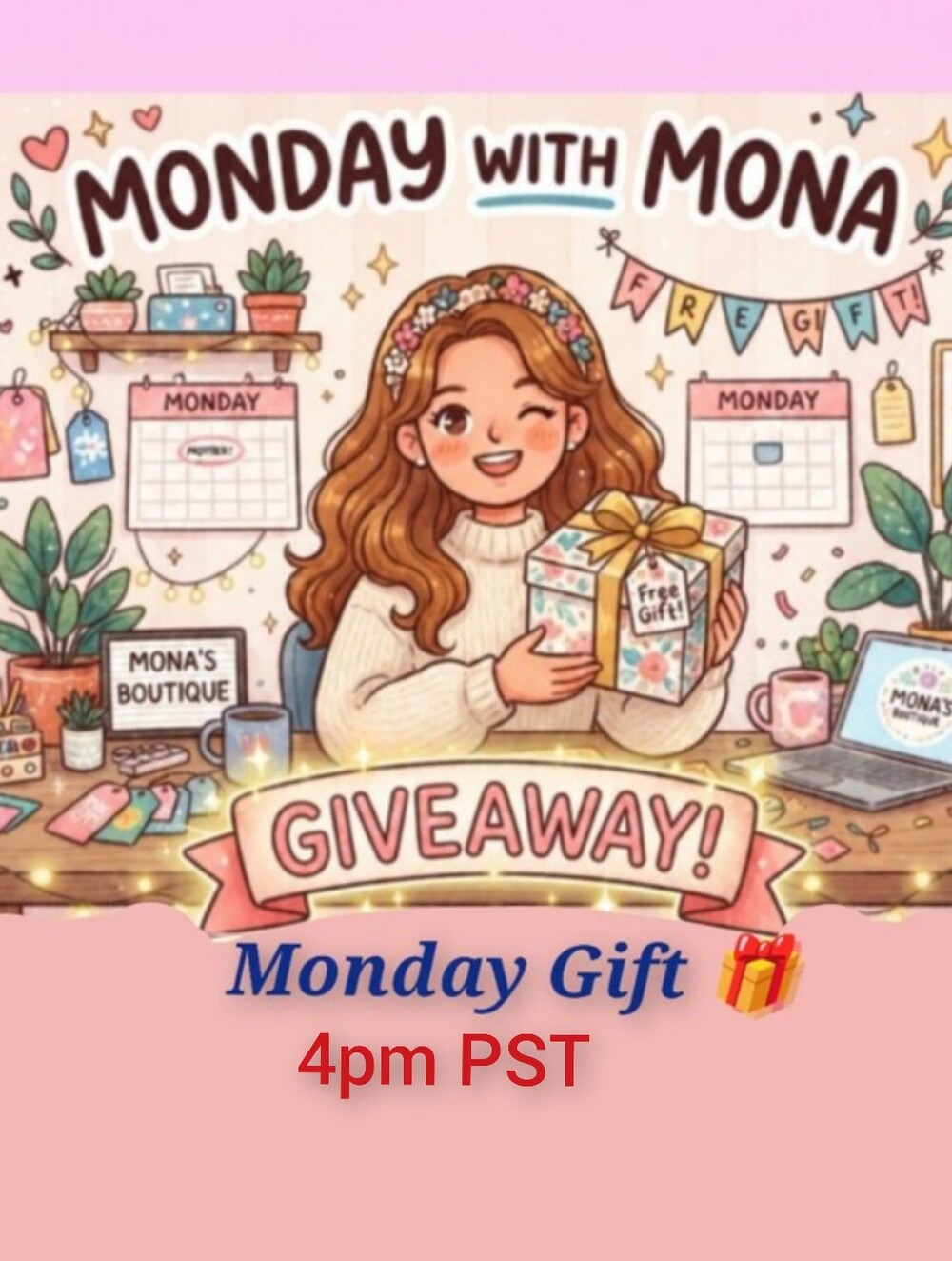 ππ TODAY π Gifting - Monday with Mona 4pm PST π Gift Giveawayπππππππ - Picture 3 of 7